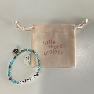 Little Words Project Scorpio Bracelet - Turquoise and Gold